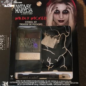 New Zombie Bride Halloween Makeup & stencil kit